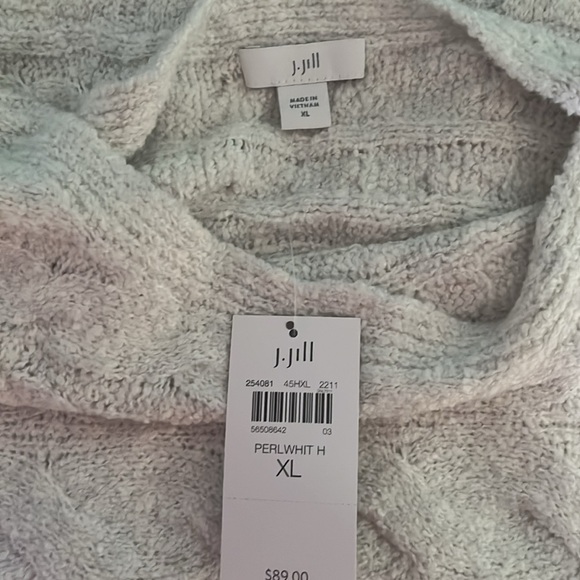 NWT xl J Jill sweater - Picture 7 of 9